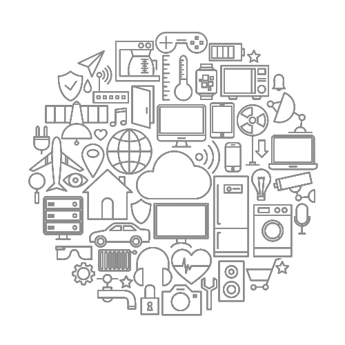 Line Icon Circle Retail